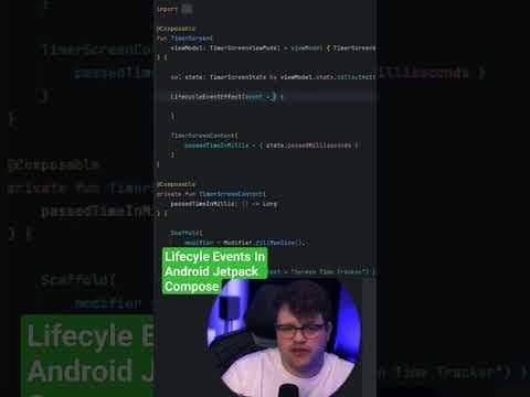 How To React On A Single Lifecycle Event In #Android #JetpackCompose #mobileappdevelopment #kotlin