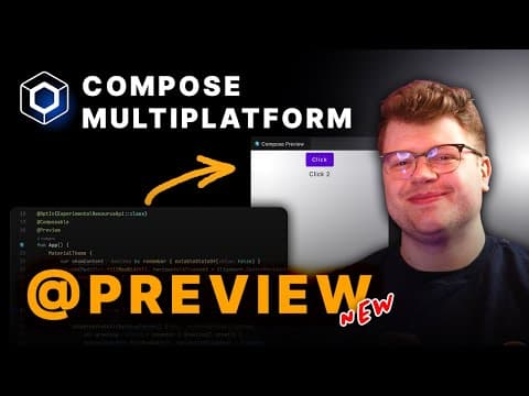 First Time Trying The New Compose Multiplatform Composable Preview: Let's Explore It Together!